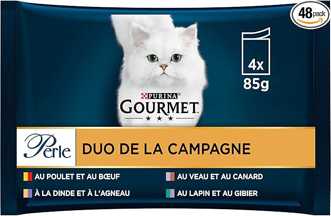 GOURMET Perle - Pasto per Gatto Adulto